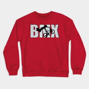 BMX text freestyle Crewneck Sweatshirt